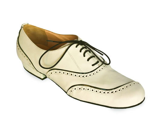 Asimetrico White Leather