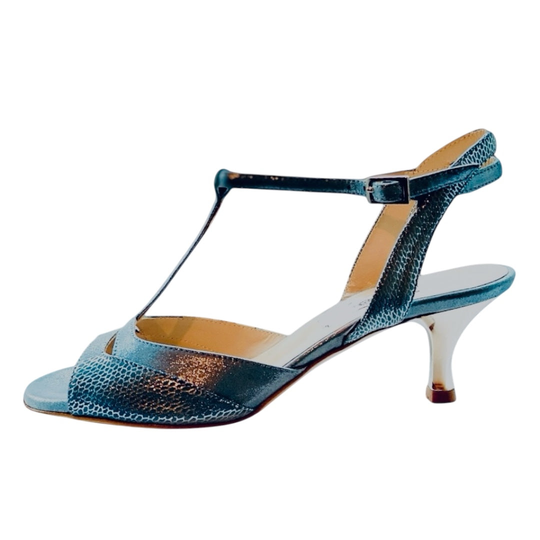 Alma Sky Blue leathers combination 5cm