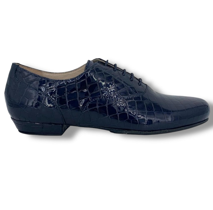 PrimaDonna Classic UltraMarine Croc Patent Leather split sole