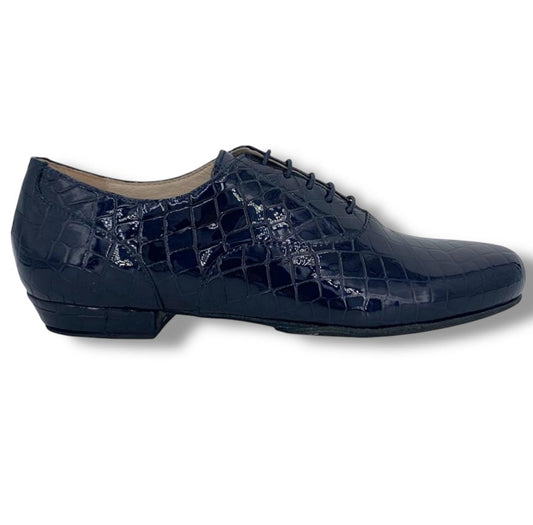 PrimaDonna Classic UltraMarine Croc Patent Leather split sole