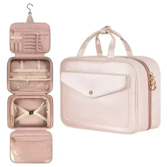 Travel Organizer Hanging Toiletry Bag Men Bathroom Large Portable Storage Box Waterproof Women Toiletry Cosmetic Makeup Case