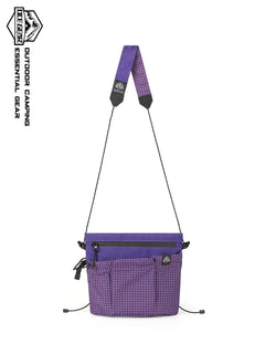 Lightweight Crossbody Bag Waterproof X Pac Nylon Ripstop Small Shoulder Bag Adjustable Strap Travel Hiking Daily Sling Pouch
