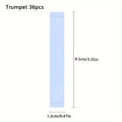 36PCS Invisible Double Sided Fashion Tape for Clothing Dress Bra Strap Anti-Slip Skin Safe Secret Adhesive Strip 1.2/1.8cmx8.5cm