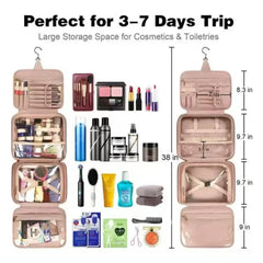 Travel Organizer Hanging Toiletry Bag Men Bathroom Large Portable Storage Box Waterproof Women Toiletry Cosmetic Makeup Case