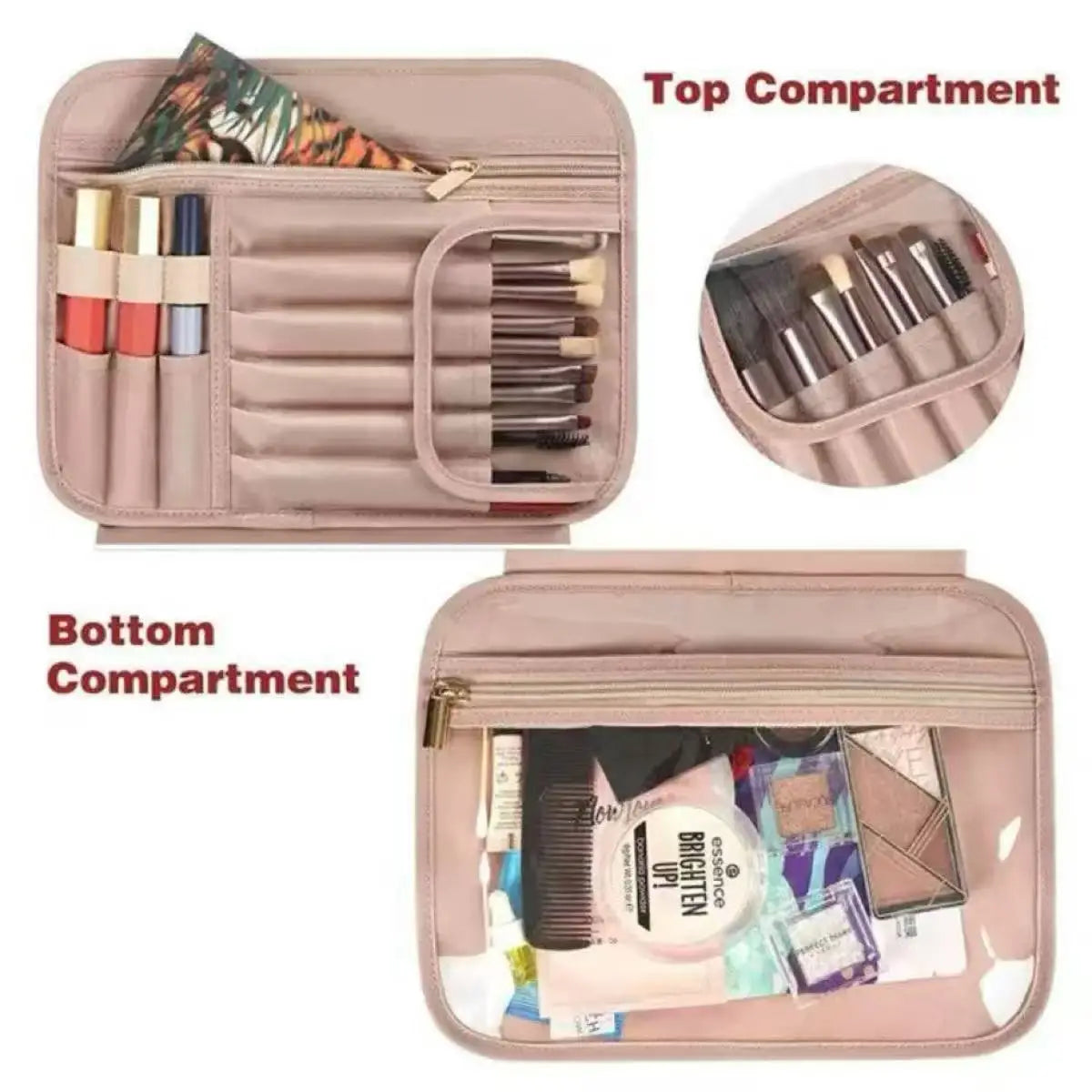 Travel Organizer Hanging Toiletry Bag Men Bathroom Large Portable Storage Box Waterproof Women Toiletry Cosmetic Makeup Case